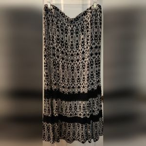 Faded glory maxi skirt size 16/18